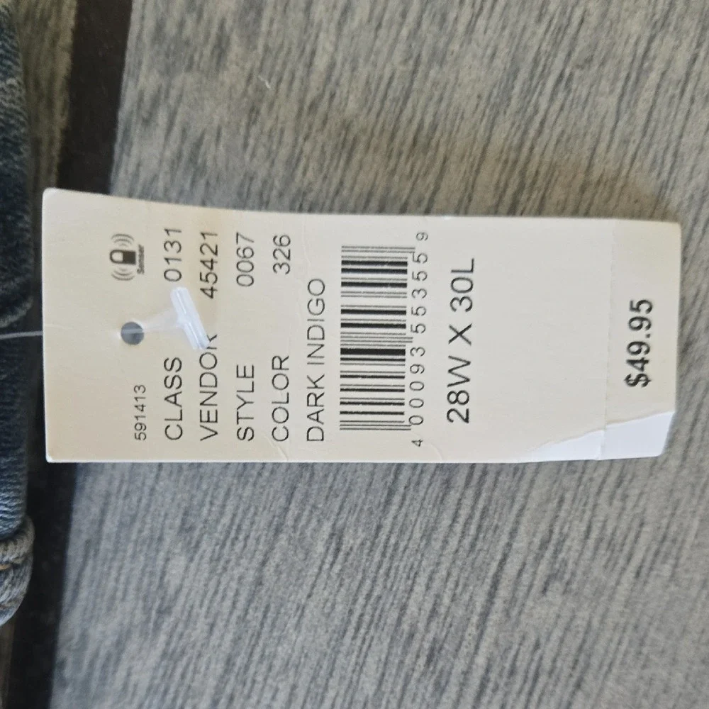 PacSun Stacked‎ Skinny Jeans – Dark Indigo Wash Size 28x30 NWT m301